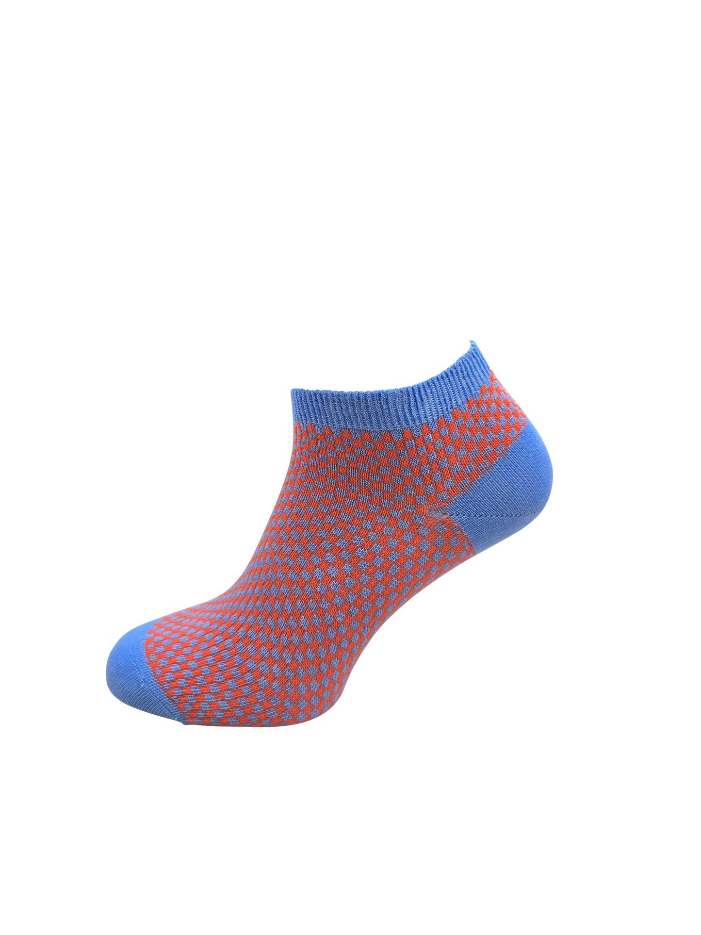 Bio Sneakersocken mit Schachbrettmuster – nachhaltig, bequem und farbenfroh