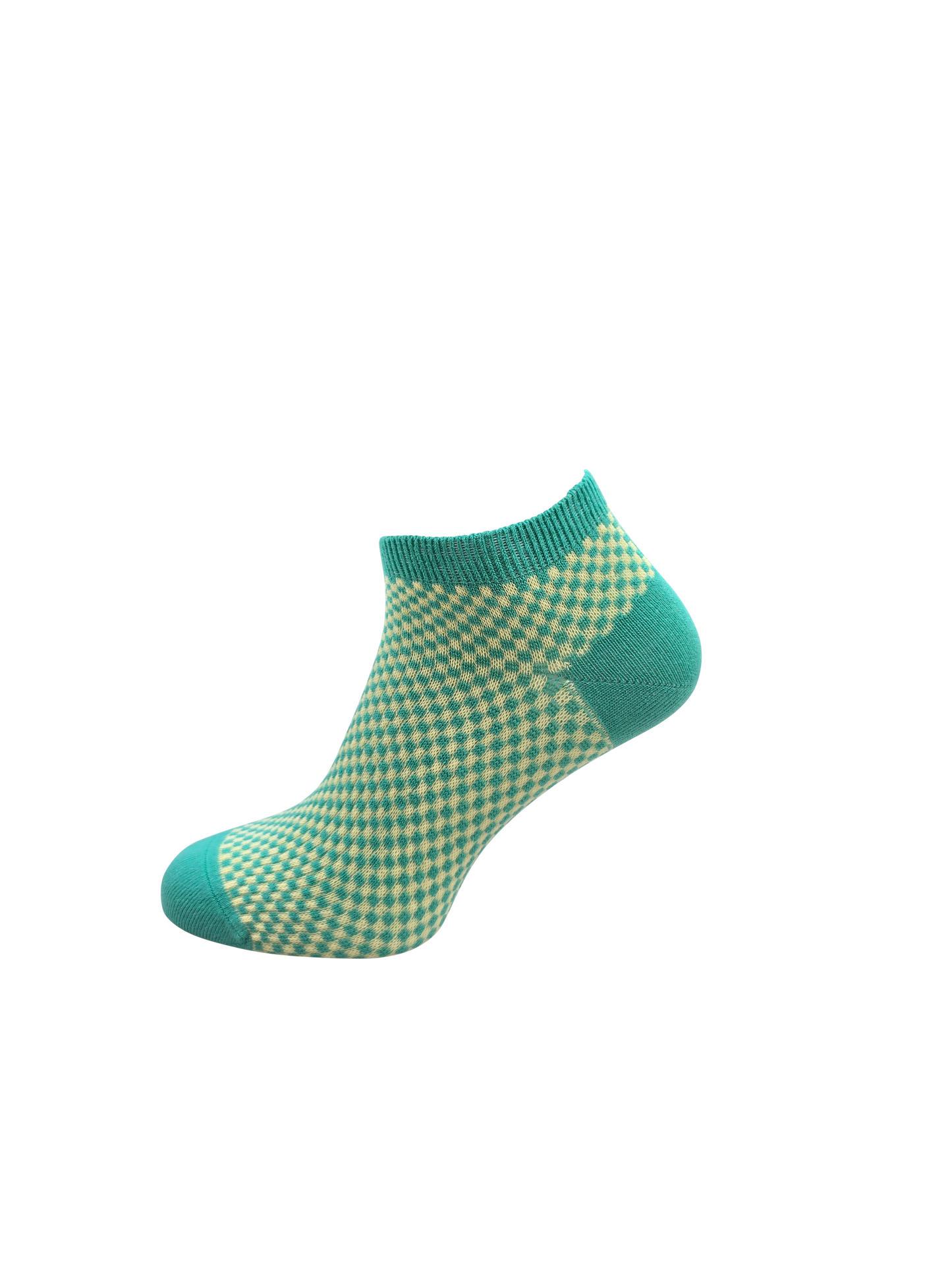 Bio Sneakersocken mit Schachbrettmuster – nachhaltig, bequem und farbenfroh