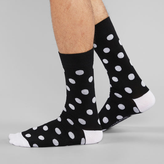 Socks Sigtuna Dots Black