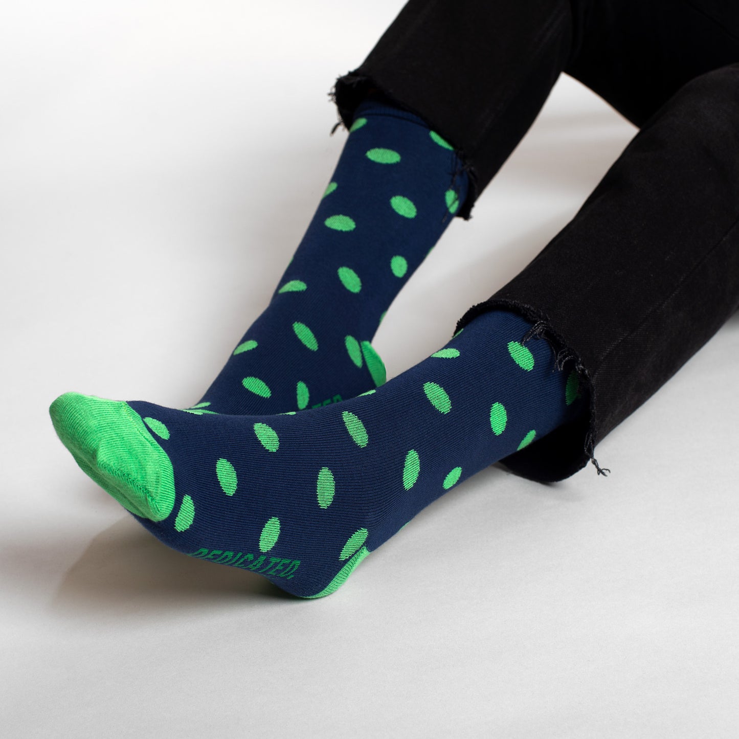 Socks Sigtuna Dots Navy