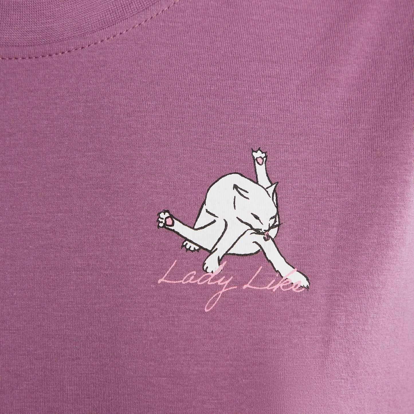T-shirt Mysen Lady Like Dusty Purple