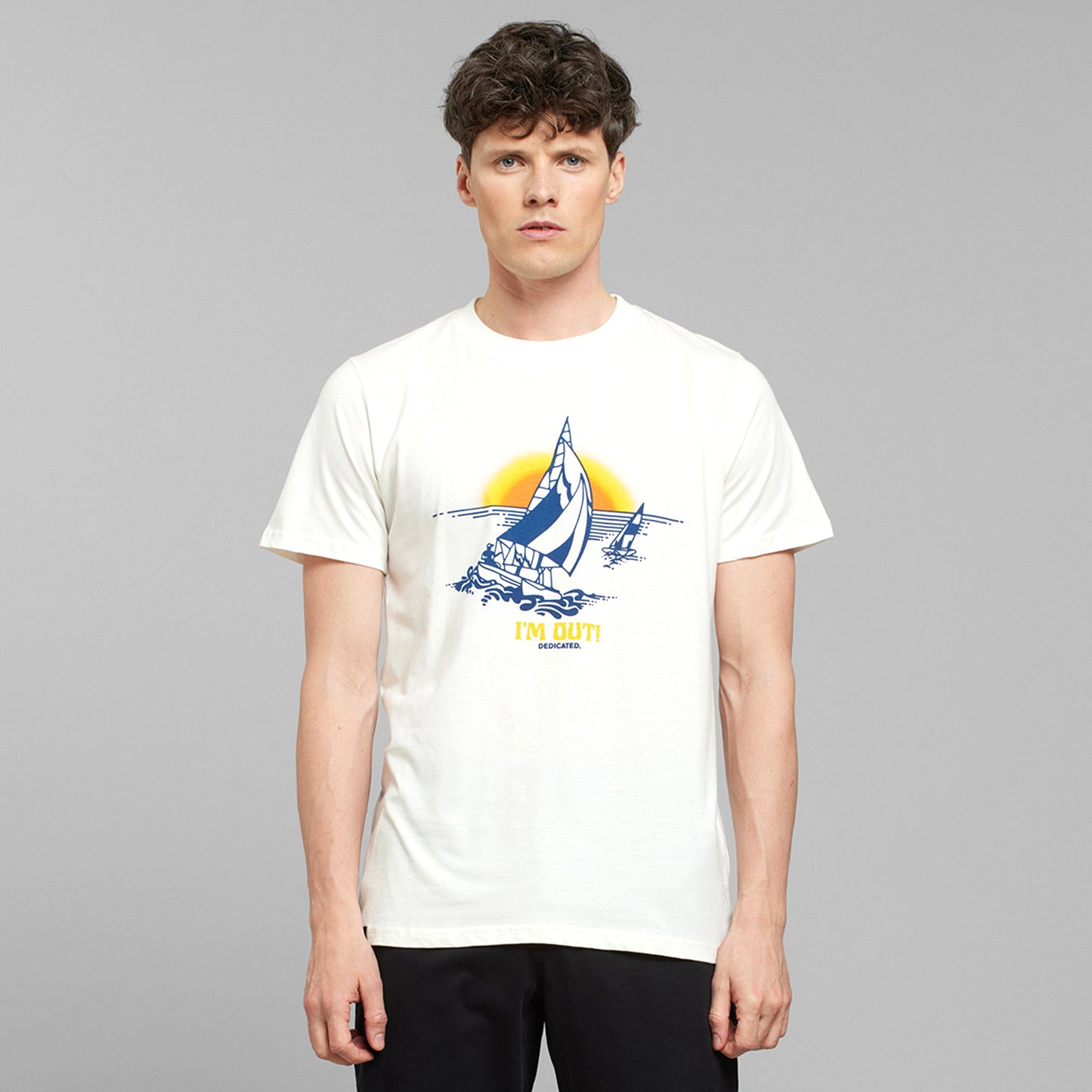 T-shirt Stockholm Im Out Off-White