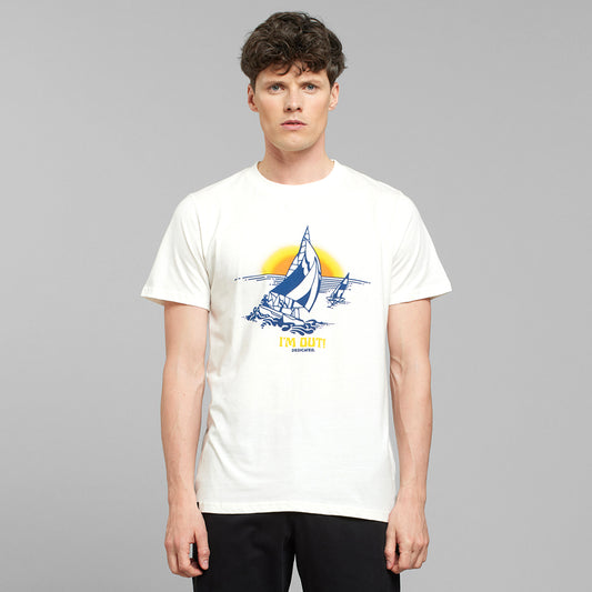 T-shirt Stockholm Im Out Off-White