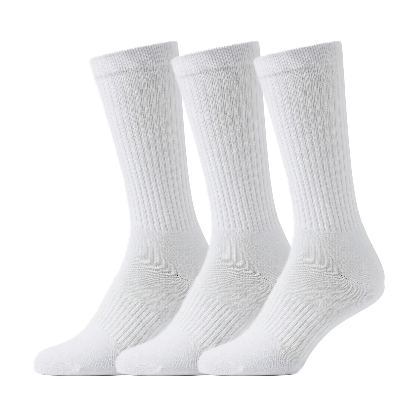 Zeitlose Tennissocken aus Bio-Baumwolle | 3er Pack Weiß