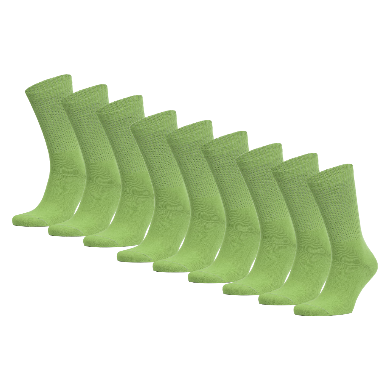 Bio Tennissocken grün
