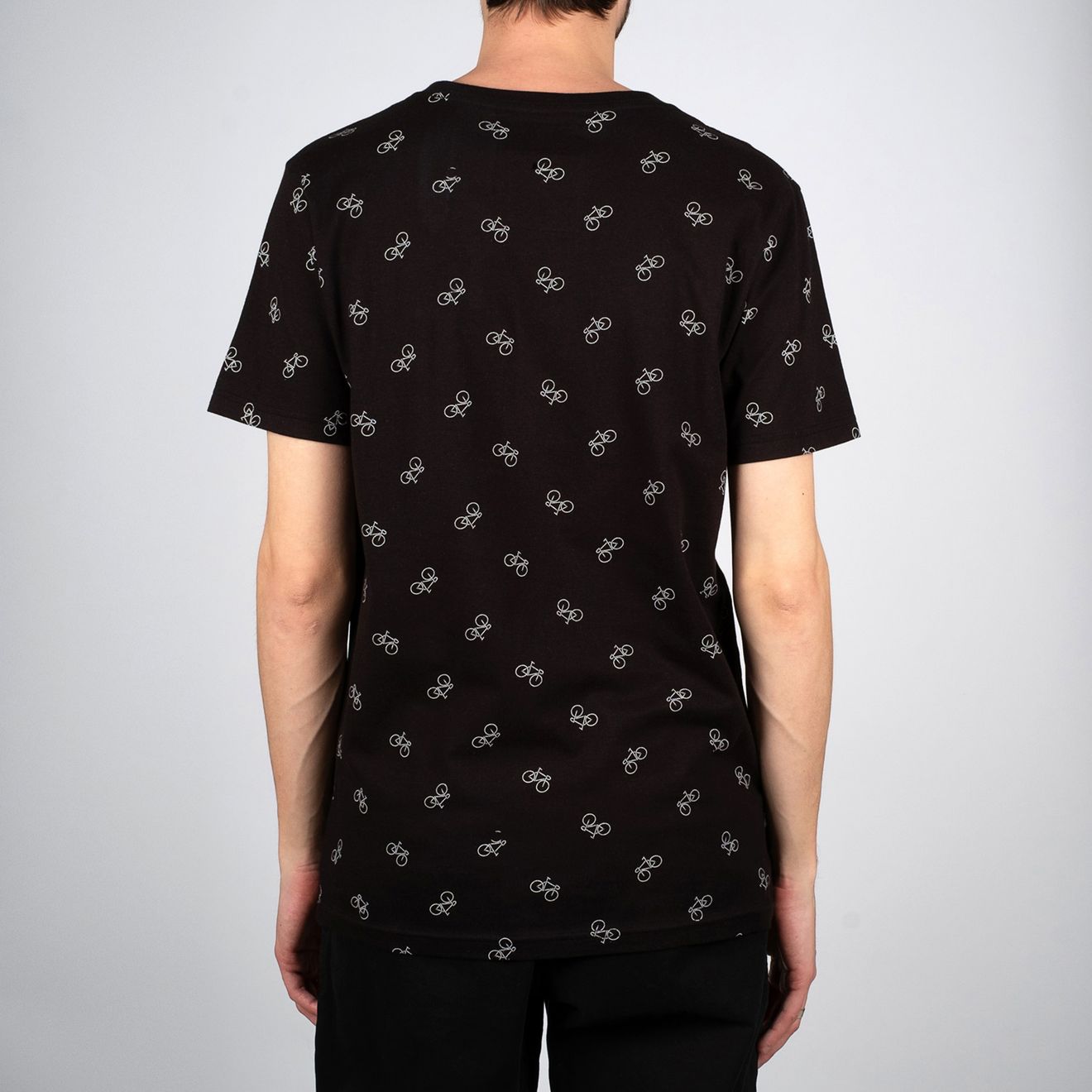 T-Shirt Stockholm Bike Pattern