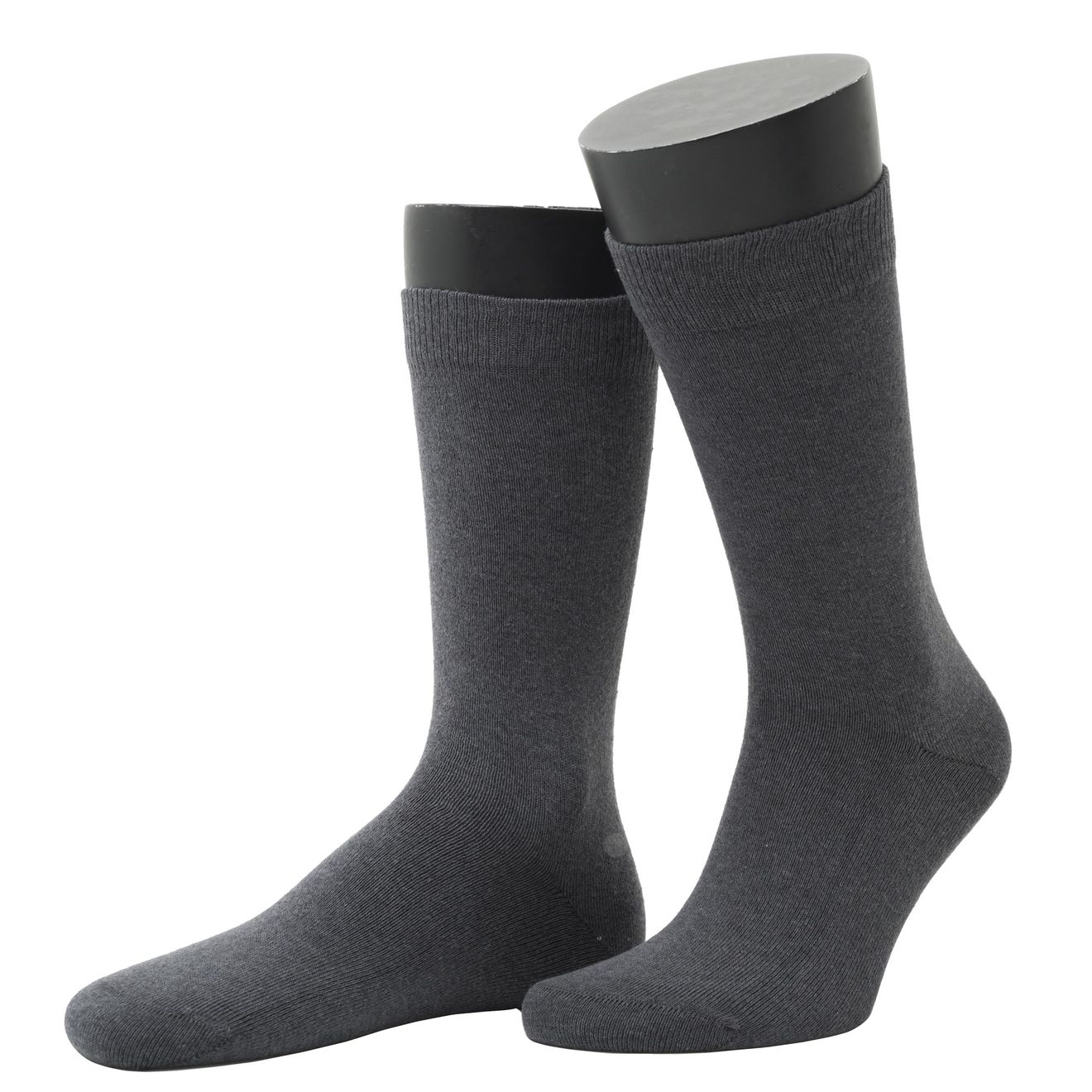 Einfarbige Bio-Baumwolle Socken