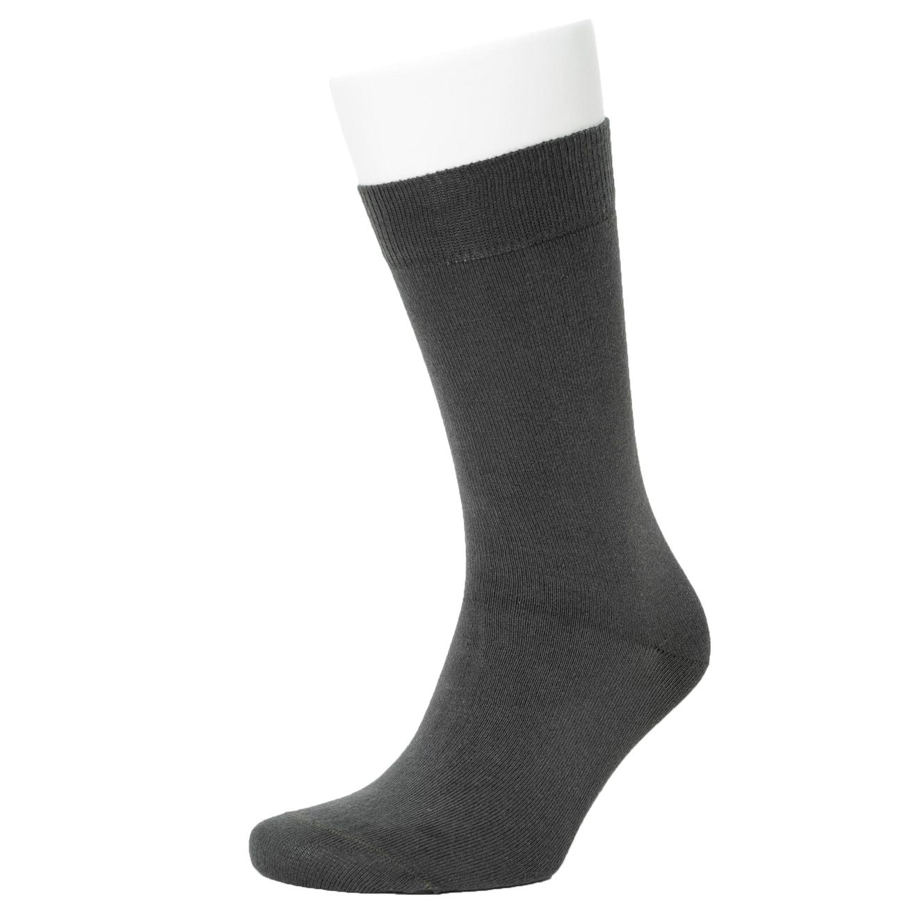 Einfarbige Bio-Baumwolle Socken