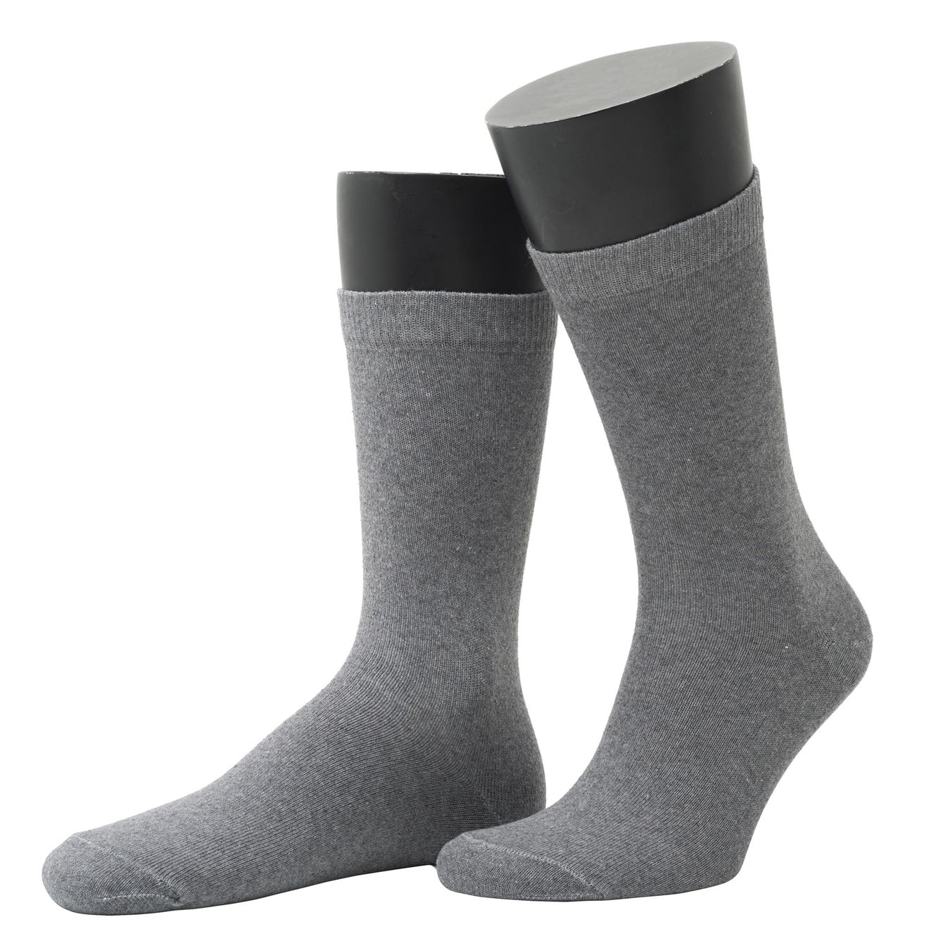 Einfarbige Bio-Baumwolle Socken