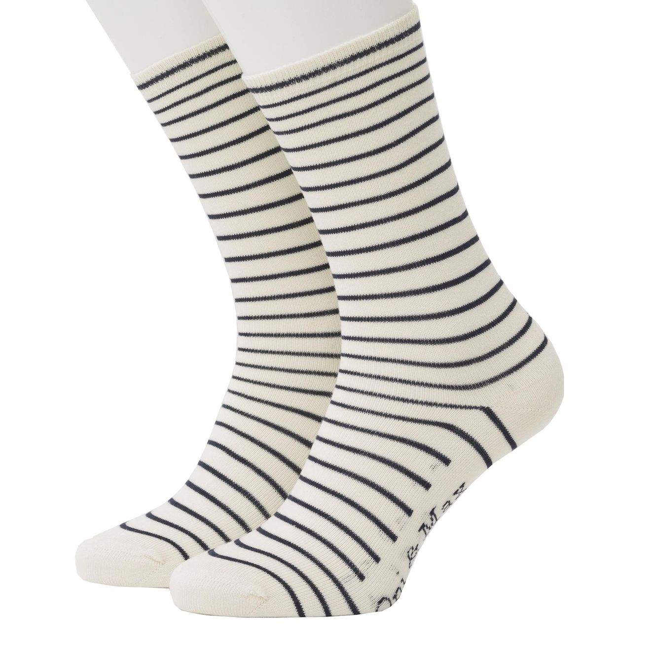Stripe Pattern Bio-Baumwolle Socken