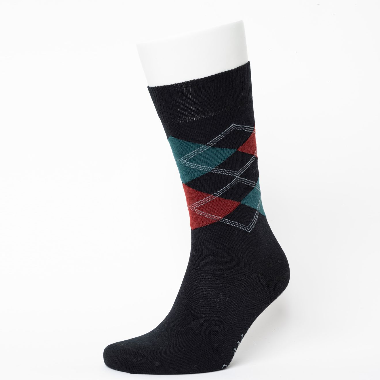 Argyle Pattern Bio-Baumwolle Socken