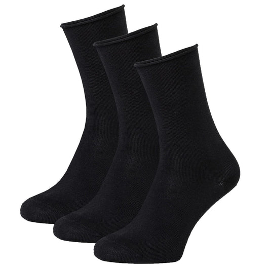 3er Set Roll Top Bambus Socken