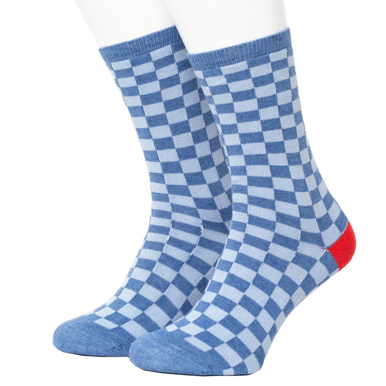 Check Pattern Bio-Baumwolle Karomustersocken