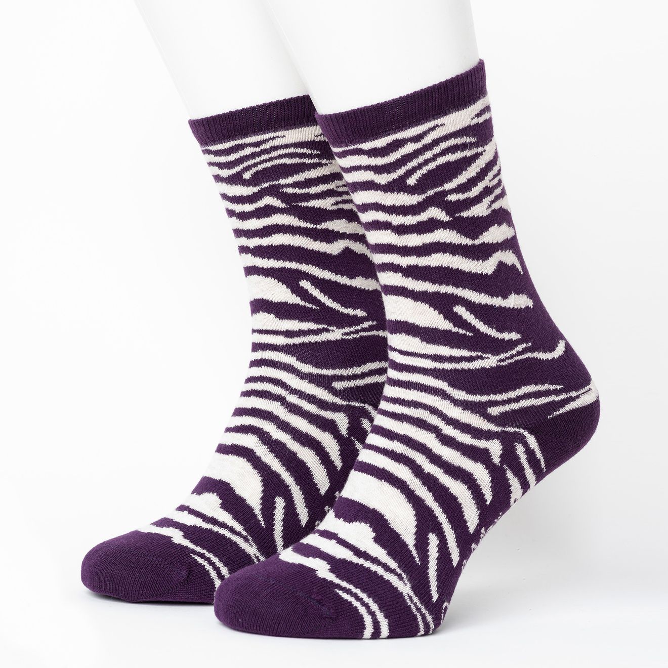 Zebra Pattern BIO Baumwolle Socken Organic Cotton
