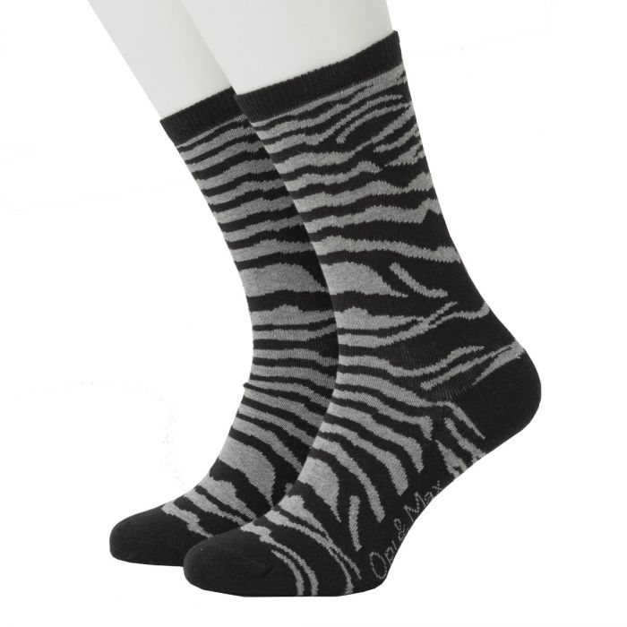 Zebra Pattern BIO Baumwolle Socken Organic Cotton