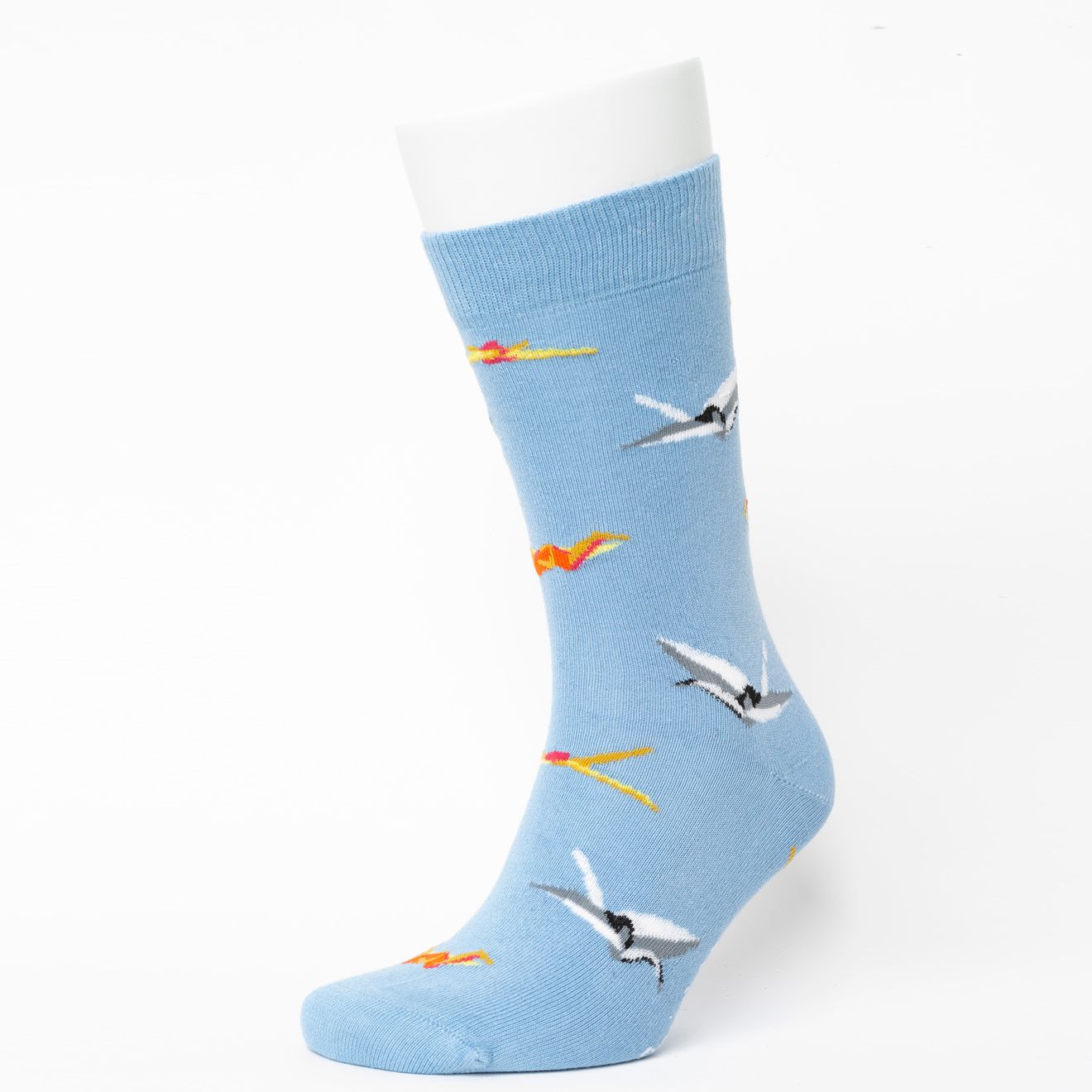 Birds Pattern Bio-Baumwolle Socken