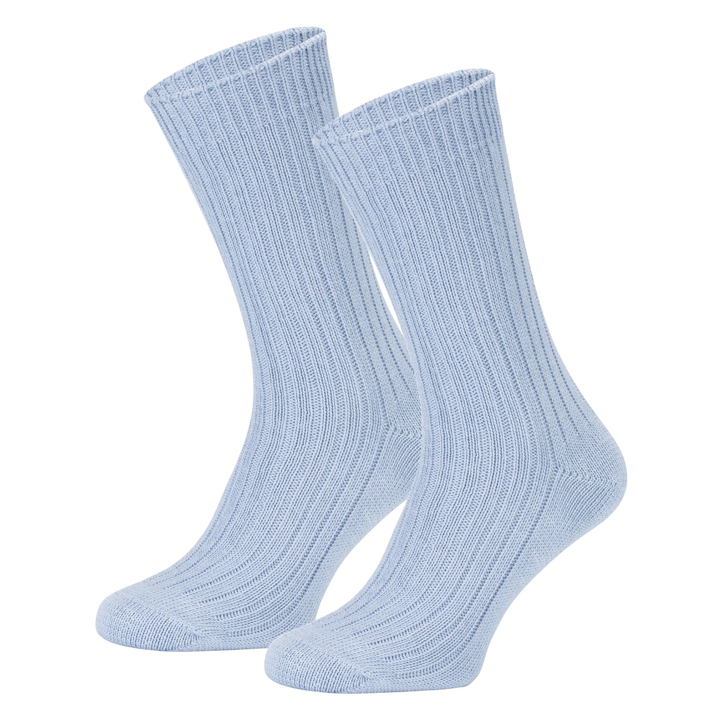 Grobstrick Rippsocken Biobaumwolle