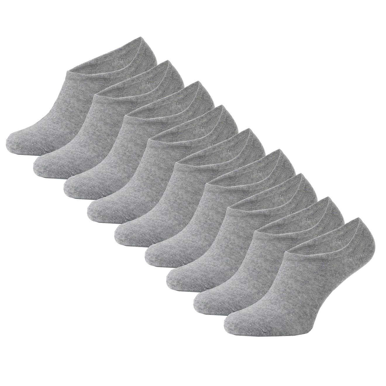 Biobaumwoll No Show Invisible Sneaker Socken