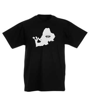 Chiemseemotiv Shirt Kids Black
