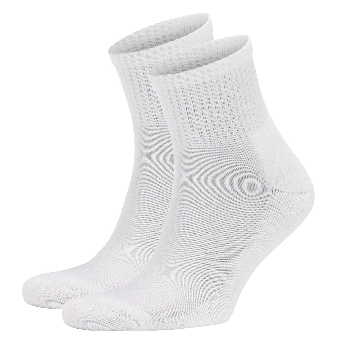 Kurze Terry Tennissocken weiß Frottee