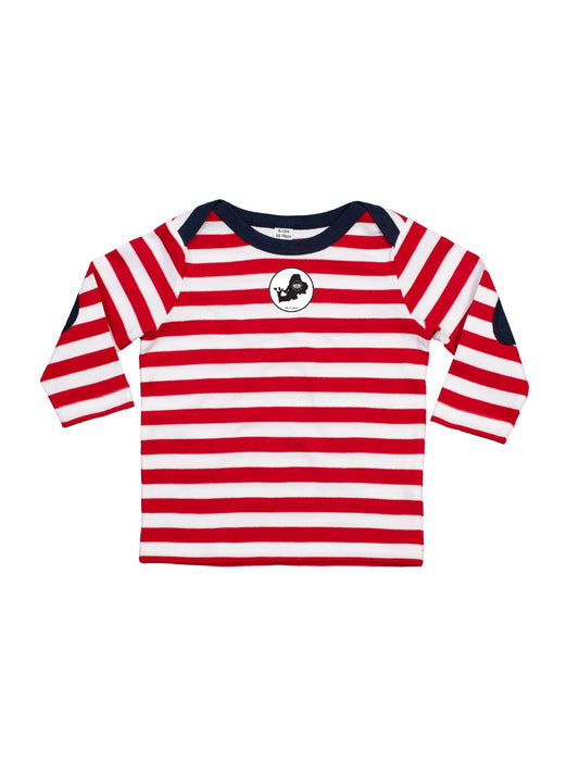 Gestreiftes Longsleeve Kinder Shirt