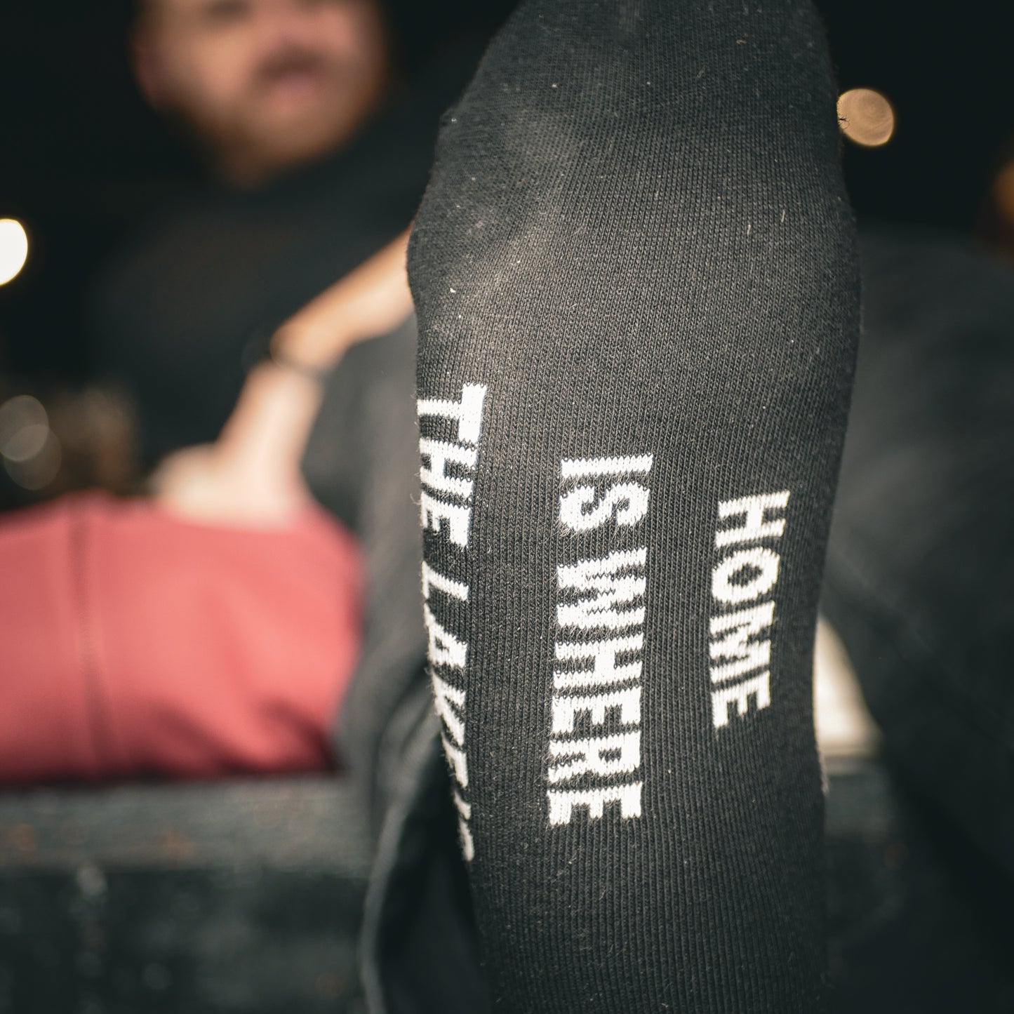 Socken Chiemsee Silhouette