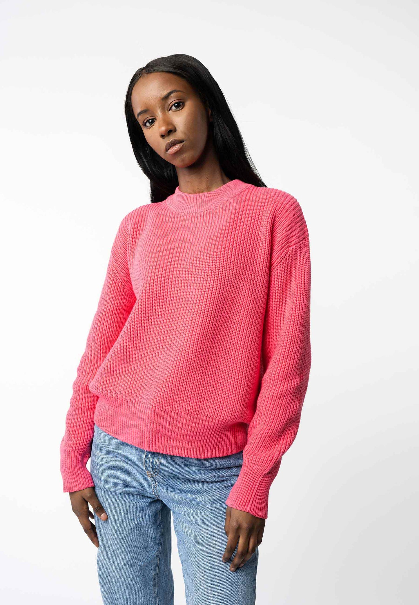 Rippstrick Pullover Manika