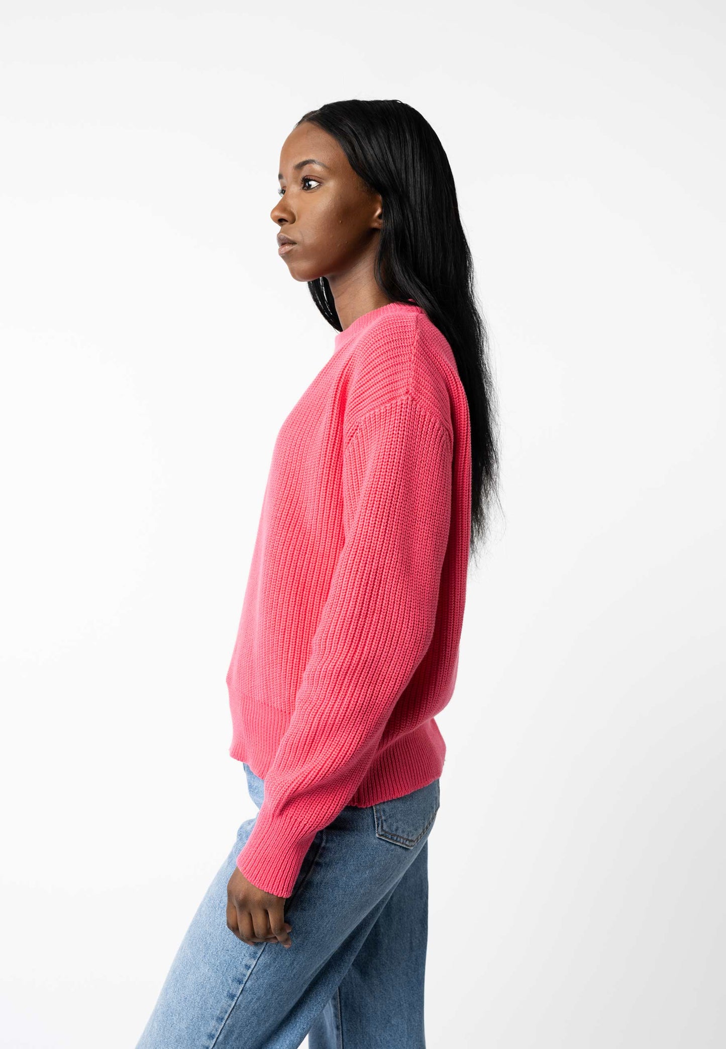 Rippstrick Pullover Manika