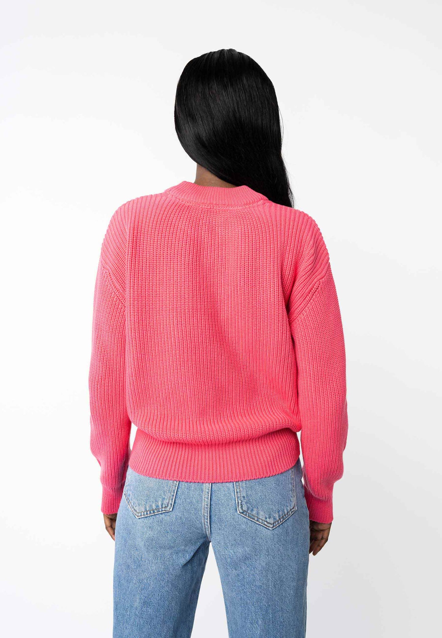 Rippstrick Pullover Manika