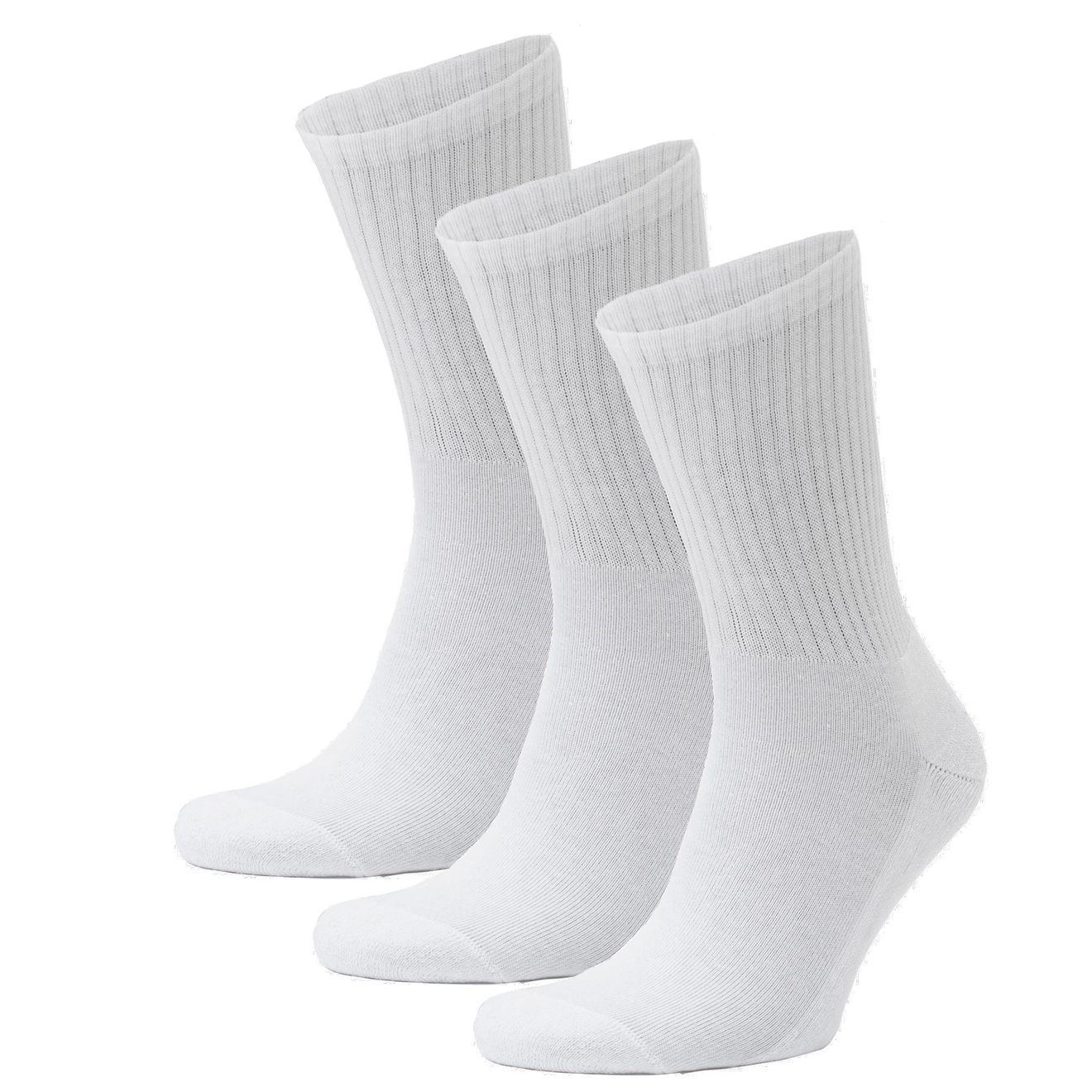 3er Set Bio Tennissocken von Opi und Max weiß