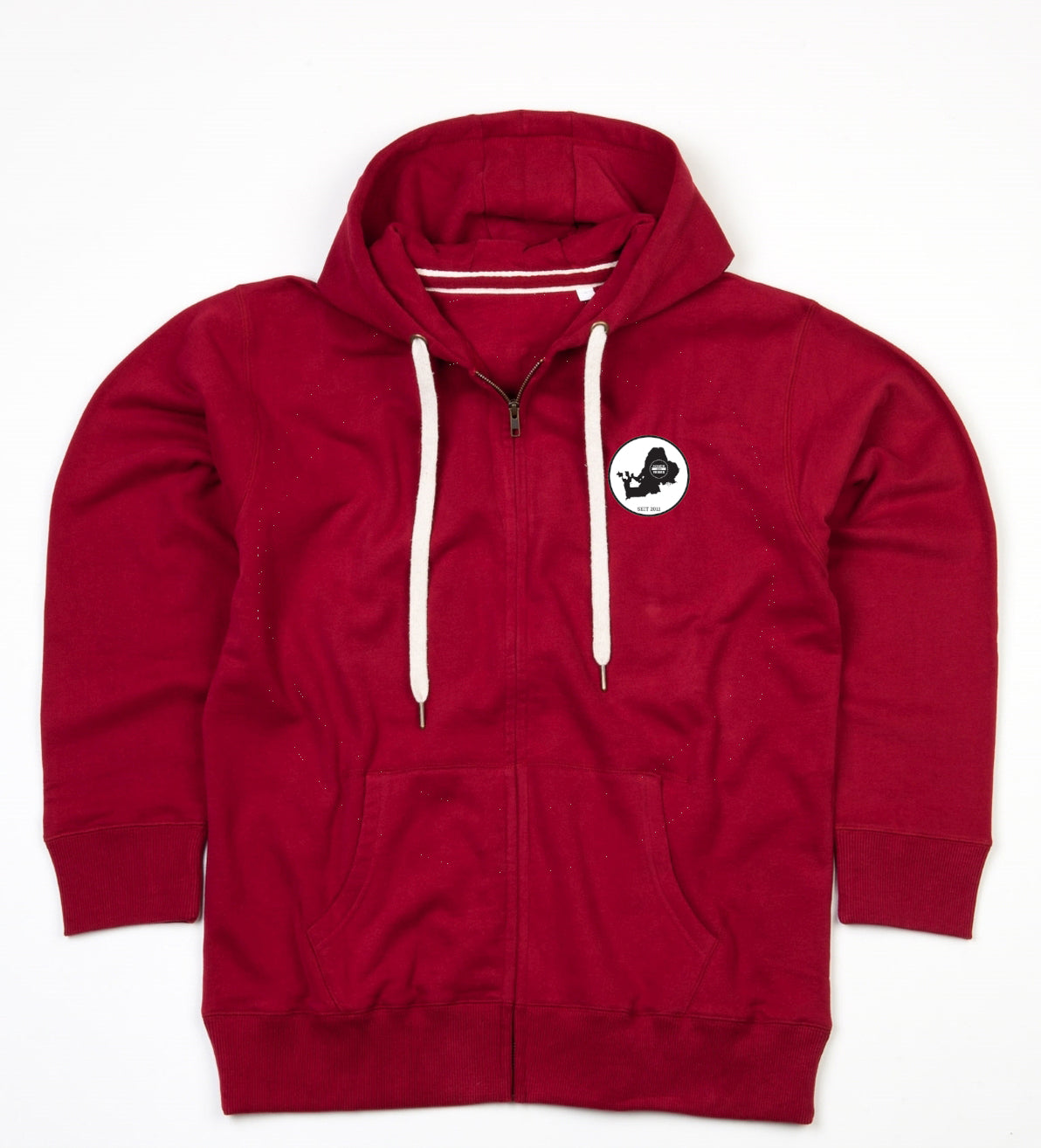 Damen Zipper Rot