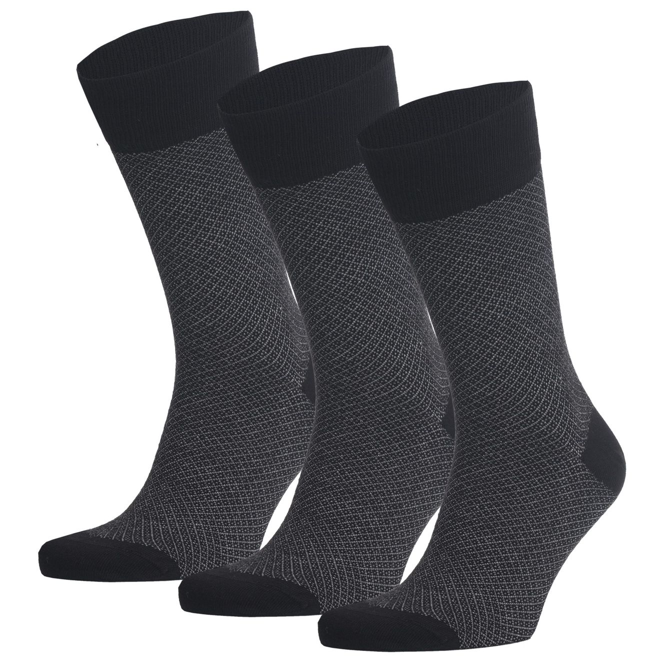 Geometrische Jacquard Biobaumwoll Socken