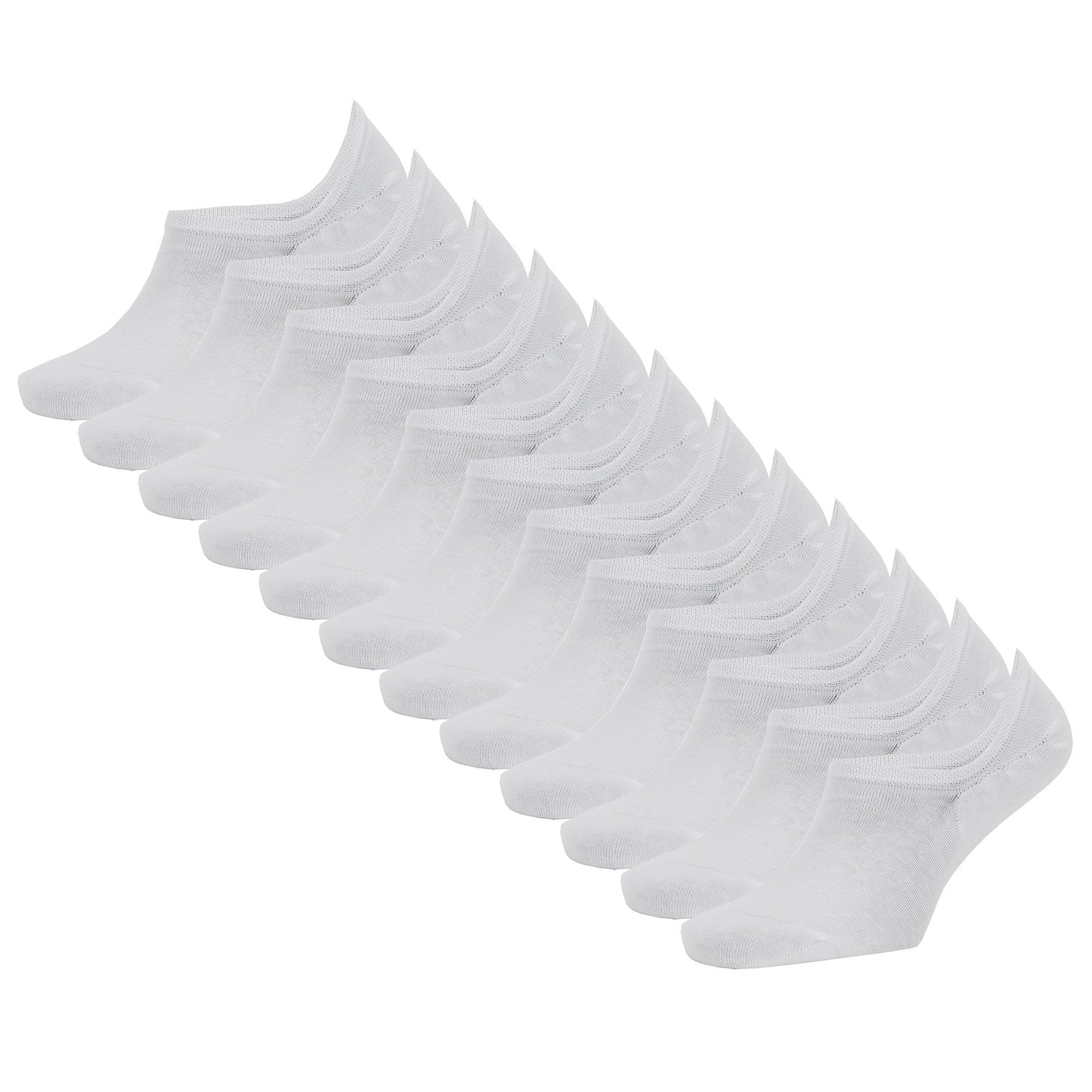 Biobaumwoll No Show Invisible Sneaker Socken