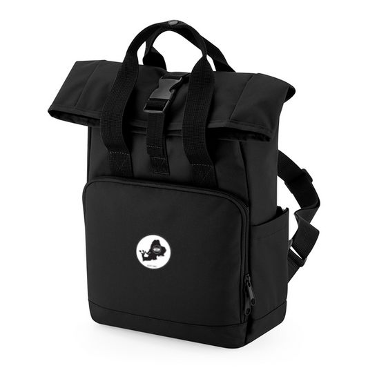 Recycled Mini Twin Handle Roll-Top Backpack