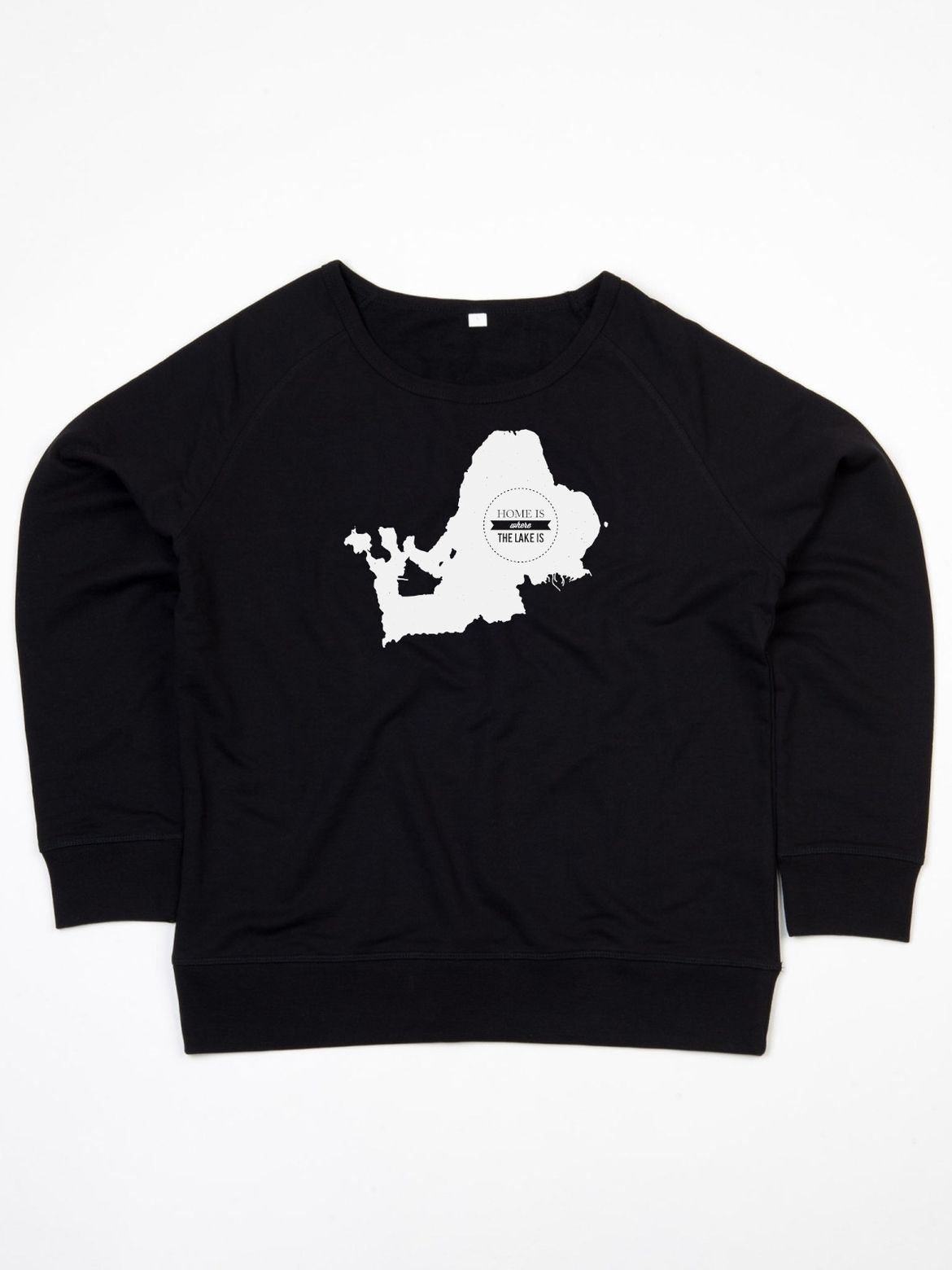 Sweater black white Damen