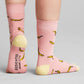 Socks Sigtuna Bananas Pink