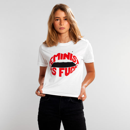 T-shirt Mysen Feminist Lips