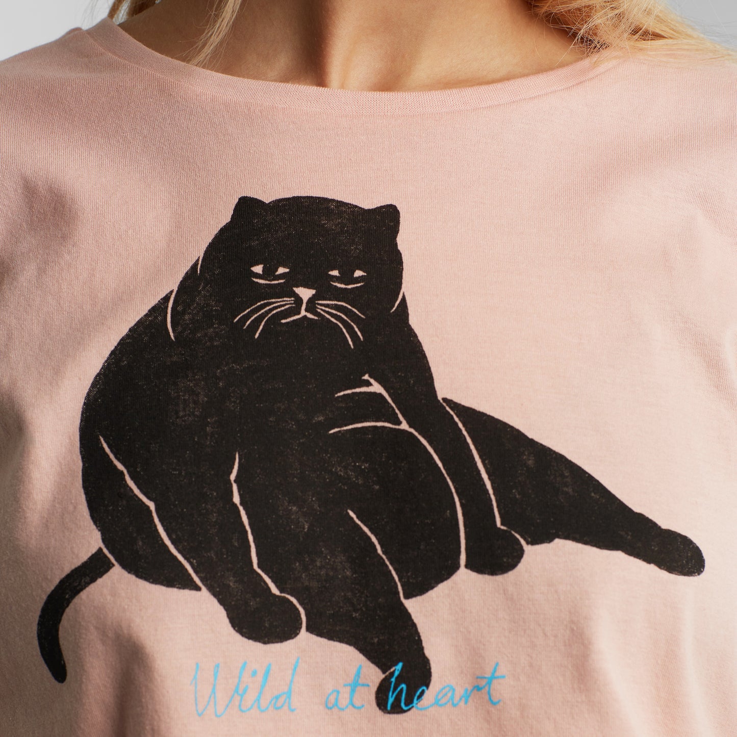 T-shirt Visby Wild At Heart Pink