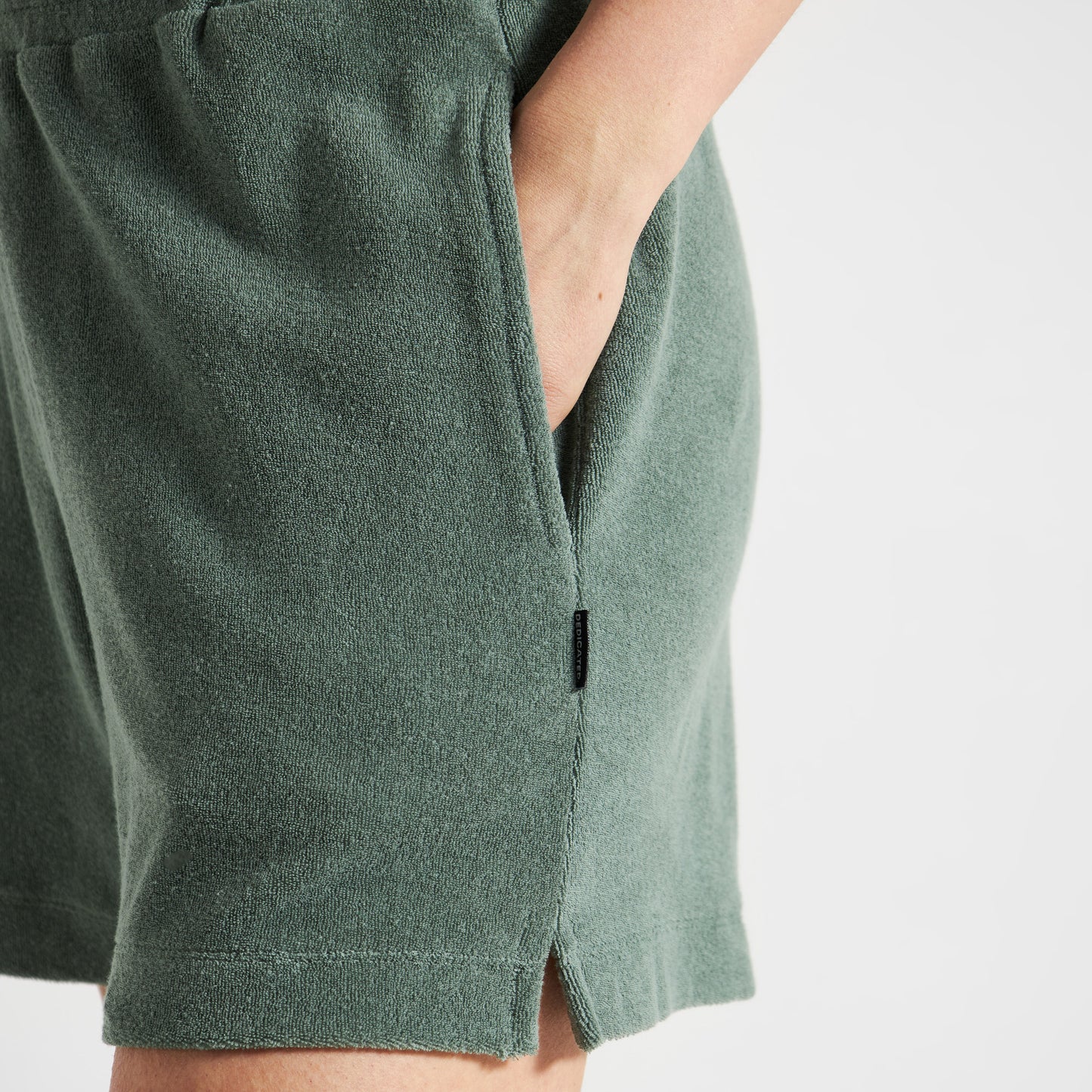 Terry Shorts Aspudden Duck Green