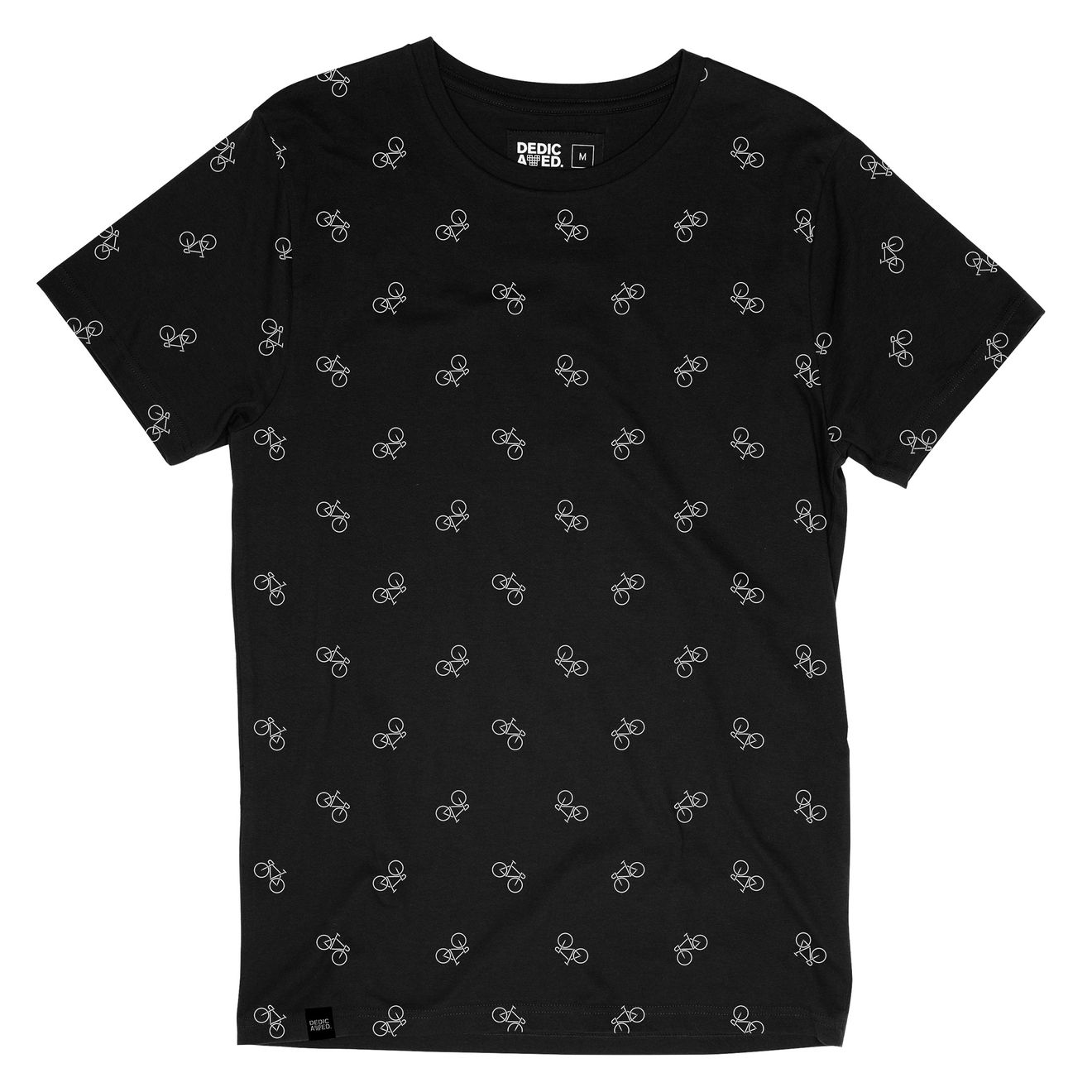 Bike Pattern Black