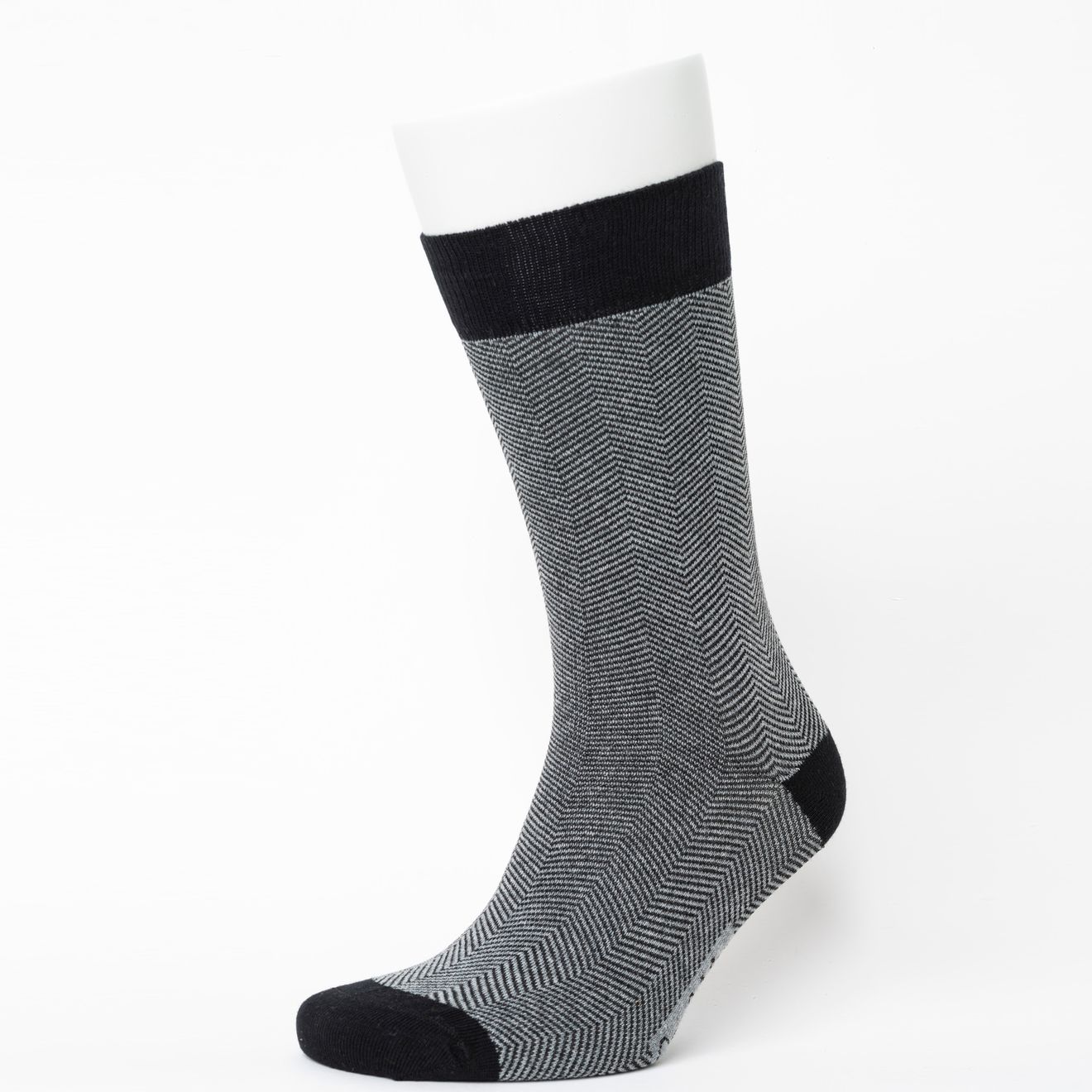Herringbone Pattern Bio-Baumwolle Socken