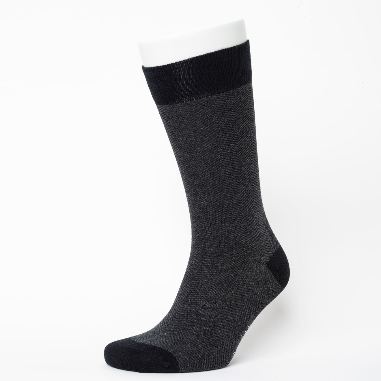 Herringbone Pattern Bio-Baumwolle Socken