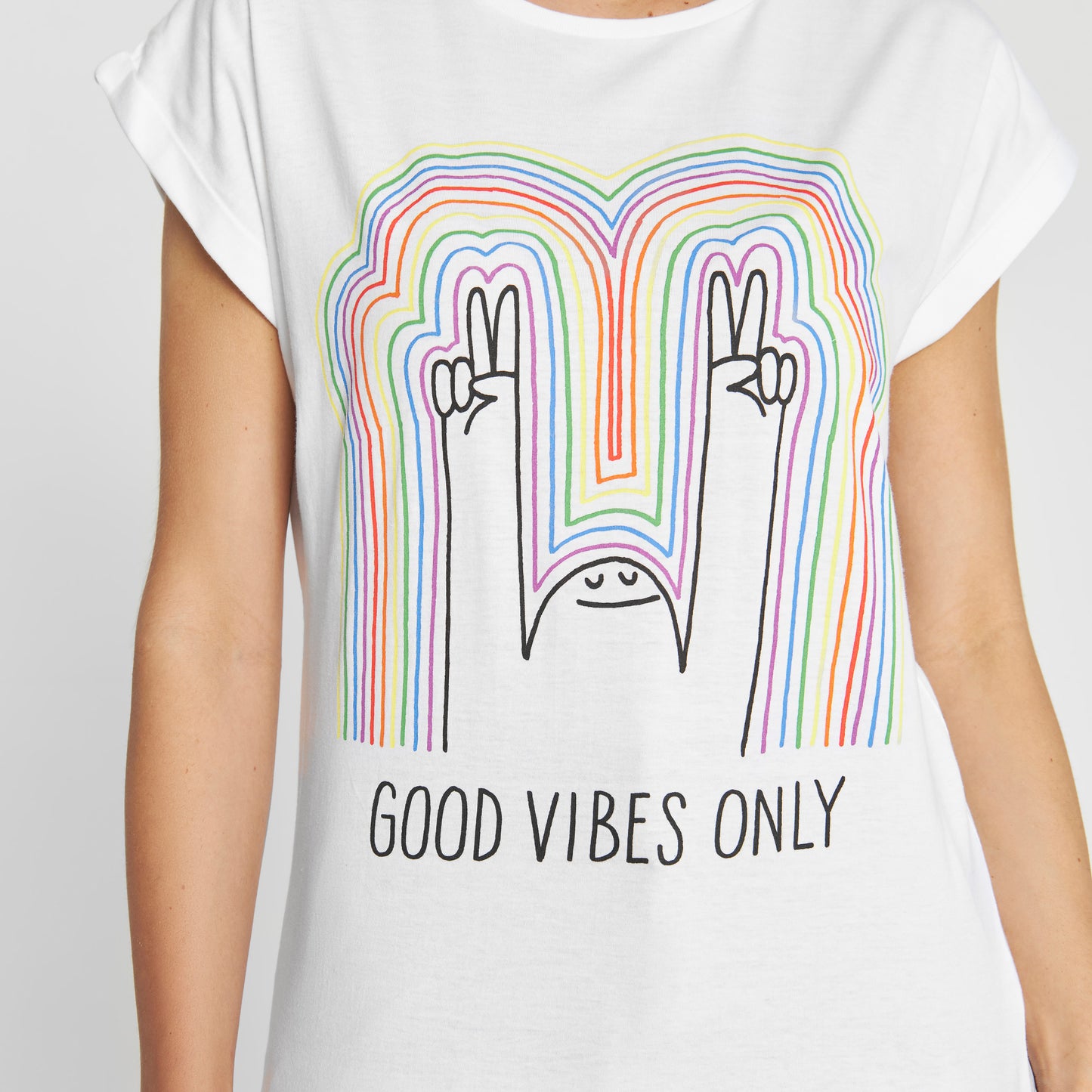 T-Shirt Visby Rainbow Vibes