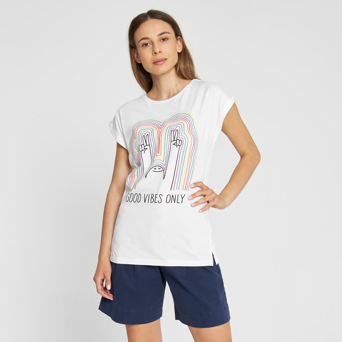 T-Shirt Visby Rainbow Vibes