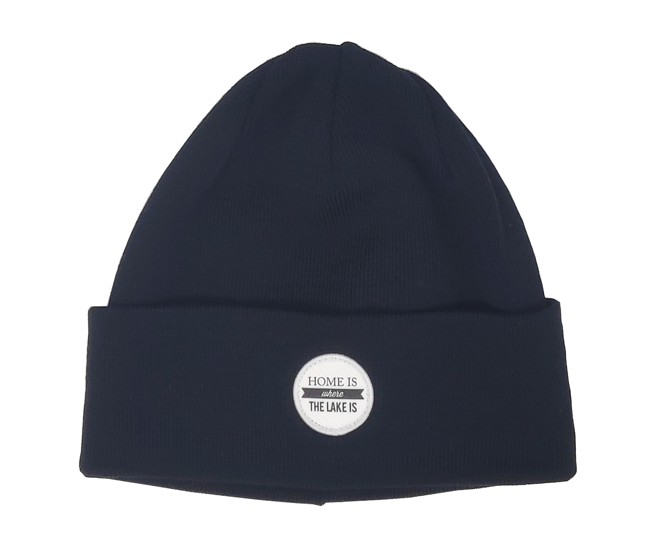 Merinobeanie schwarz fein gestrickt